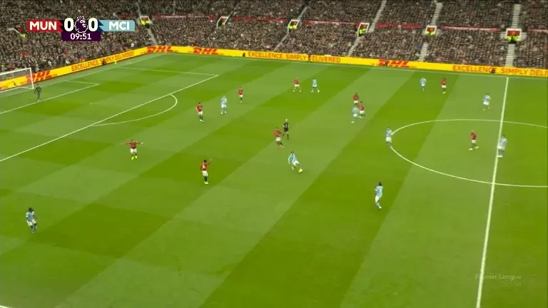 Premier League | Manchester United - Manchester City 0-0! Fault dur al lui Dalot